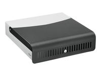 PFA 9112 /Connect-it Locking cabinet - SmallSilver/Black