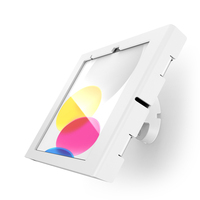 Compulocks iPad 10.9 inch 10th Gen Swell Enclosure Tilting Wall Mount - White