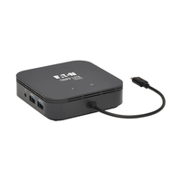 Eaton Tripp Lite Series Thunderbolt 3 Dock, Dual Display - 8K DisplayPort, 4K HDM…
