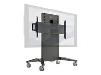 Salamander - Cart - for interactive flat panel / LCD display - welded steel - gre…