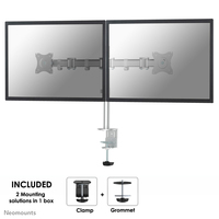 Neomounts NM-D135DSILVER Monitor arm 10-27 inch