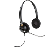 Poly EncorePro 520V Binaural Headset VoiceTube +Quick Disconnect