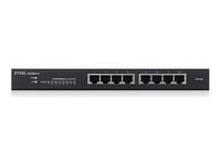 Zyxel GS1900 Series GS1900-8 - switch - managed - 8 ports - smart - rack-mountable