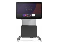 Mobile Stand, Electric Lift for Cisco Webex PRO 55 inch- Graphite and Gray - FOR EXPO…