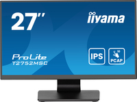 iiyama ProLite 27” Optical Bonded PCAP 10pt touchscreen monitor with IPS panel te…