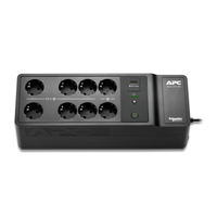 APC Back-UPS, 500VA/300W Floor/Wall Mount, 230V, 8x CEE 7/3 Schuko outlets, USB T…