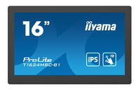 iiyama 15.6” Full HD PCAP 10pt touchscreen monitor with IPS panel technology, int…