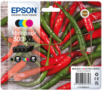 Epson 503XL ink cartridge 4 pc(s) Original High (XL) Yield Black, Cyan, Magenta, …