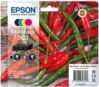 Epson 503 ink cartridge 4 pc(s) Original Standard Yield Black, Cyan, Magenta, Yel…