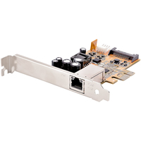 StarTech.com 1 Port 2.5Gbps PoE Network Card, PCIe Ethernet Card w/RJ45, 30W 802.…