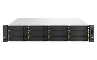 QNAP TS-h1887XU-RP NAS Rack (2U) Intel Xeon E E-2334 16 GB DDR4 0 TB QuTS hero Bl…