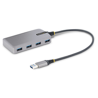 StarTech.com 4-Port USB Hub - USB 3.0 5Gbps, Bus Powered, USB-A to 4x USB-A Hub w…