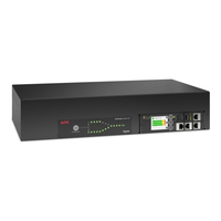 APC NetShelter Rack Automatic Transfer Switch, 2U, 30A, 120V, 2 L5-30P IN, 16 5-2…