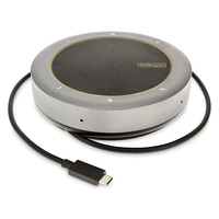 StarTech.com USB-C Speakerphone Docking Station, Mini Portable Conference Speaker…