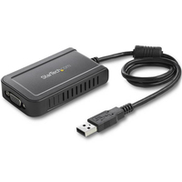 StarTech.com USB 2.0 to VGA Adapter, USB to VGA Monitor Converter for Windows, 10…
