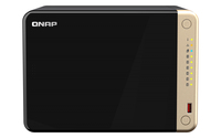 QNAP TS-664 NAS Tower Intel® Celeron® N5095 8 GB DDR4 0 TB QNAP QTS Black, Bronze