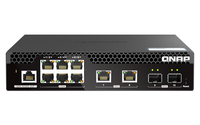 QNAP QSW-M2106R-2S2T network switch Managed L2 10G Ethernet (100/1000/10000) 1U B…
