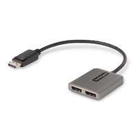 StarTech.com 2-Port DisplayPort MST Hub, Dual 4K 60Hz, DP to 2x DisplayPort Monit…