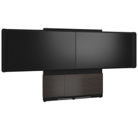 Middle Atlantic Products FM-DS-6675FW-JA3B TV mount/stand 190.5 cm (75 inch) Black, G…