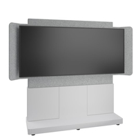 Middle Atlantic Products FM-DS-6675FS-KD8W TV mount/stand 2.06 m (81 inch) Grey, Silv…