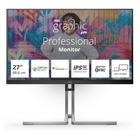 AOC Q27U3CV computer monitor 68.6 cm (27 inch) 2560 x 1440 pixels 4K Ultra HD LCD Bla…