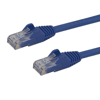 StarTech.com 2m CAT6 Ethernet Cable - Blue CAT 6 Gigabit Ethernet Wire -650MHz 10…