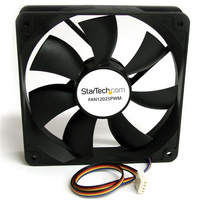 StarTech.com 120x25mm Computer Case Fan with PWM – Pulse Width Modulation Connect…