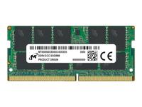 Micron - DDR4 - module - 32 GB - SO-DIMM 260-pin - 3200 MHz / PC4-25600 - CL22 - …