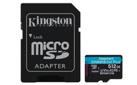 Kingston Technology 512GB microSDXC Canvas Go Plus Gen4 200MB/s A2 U3 V30 Card + …