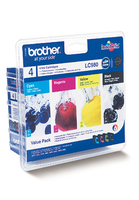 Brother LC980 Pack ink cartridge 4 pc(s) Original Standard Yield Black, Cyan, Mag…