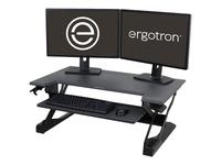 Ergotron WorkFit-TL Sit-Stand Desktop Workstation - Stand for monitor / keyboard …