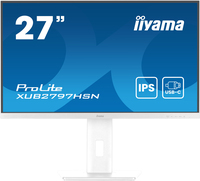 iiyama ProLite 27 inch IPS technology panel with USB-C dock and RJ45 (LAN)