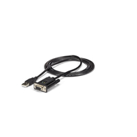 StarTech.com 6ft (1.8m) 1-Port USB to Serial RS232 Adapter, FTDI DB9 Serial DCE A…