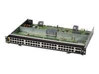 HPE Aruba 6400 - Expansion module - Gigabit Ethernet (PoE) x 48 + Gigabit Etherne…