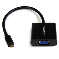 StarTech.com Micro HDMI to VGA Adapter Converter for Smartphones / Ultrabook / Ta…