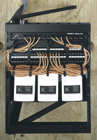 Middle Atlantic Products Swing Frame Racks 18 inch 20U Wall mounted rack Black