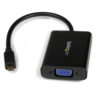 StarTech.com Micro HDMI to VGA Adapter Converter with Audio for Smartphones / Ult…