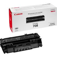 Canon 708 - 0266B002 - 1 x Black - Toner Cartridge - For iSENSYS LBP3360, Laser S…