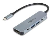 DICOTA - Docking station - USB-C - HDMI