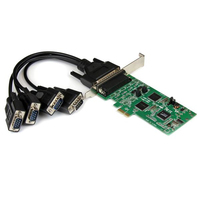 StarTech.com 4 Port PCI Express PCIe Serial Combo Card - 2 x RS232 2 x RS422 / RS…
