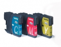 Brother LC1100RBWBP ink cartridge 3 pc(s) Original Cyan, Magenta, Yellow