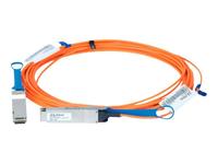 NVIDIA LinkX 100Gb/s VCSEL-Based Active Optical Cables - InfiniBand cable - QSFP …