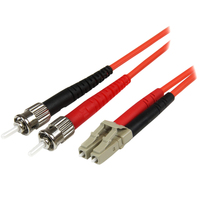 StarTech.com 1m Fiber Optic Cable - Multimode Duplex 50/125 - LSZH Fiber Jumper C…