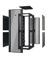 APC NetShelter SX 42U Freestanding rack Black