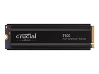 Crucial T500 - SSD - 4 TB - internal - M.2 2280 - PCIe 4.0 x4 (NVMe) - integrated…