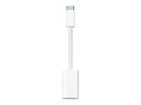Apple - Lightning adapter - 24 pin USB-C male to Lightning female