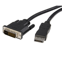 StarTech.com 10ft (3m) DisplayPort to DVI Cable - DisplayPort to DVI Adapter Cabl…