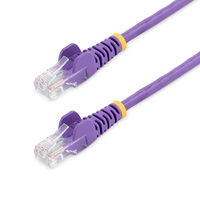 StarTech.com Cat5e Ethernet Patch Cable with Snagless RJ45 Connectors - 7 m, Purp…