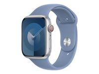 Apple - Band for smart watch - 45 mm - M/L (fits wrists 160-210 mm) - winter blue