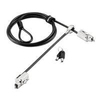 Kensington Universal 3-in-1 2.0 Keyed Dual Lock Head Laptop Lock - Master Keyed